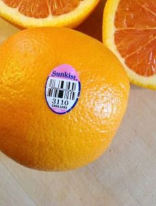 Kode 4 digit pada buah